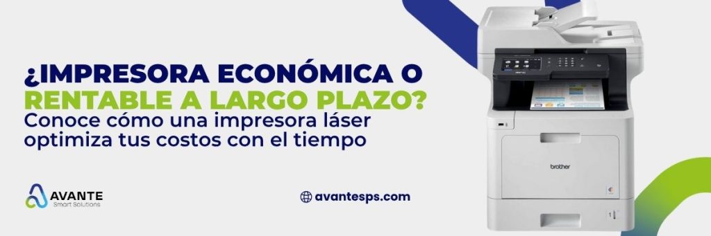 cómo funciona la impresora láser