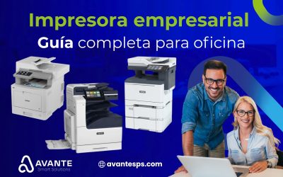 Impresora empresarial: guía completa para oficinas 🏢