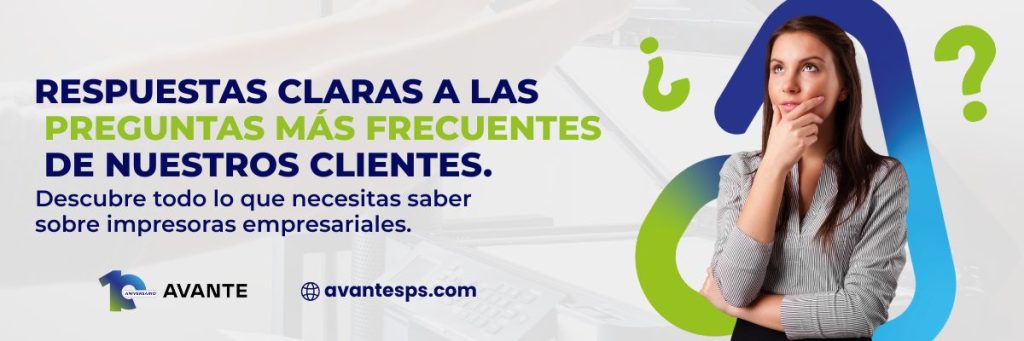 Preguntas sobre tu impresora empresarial