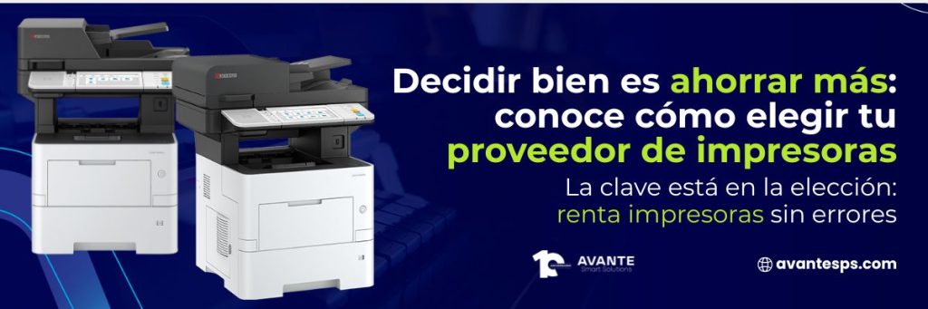 Renta de copiadoras