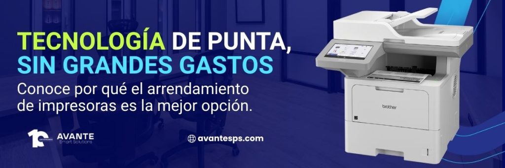 Arrendamiento de impresoras multifuncionales