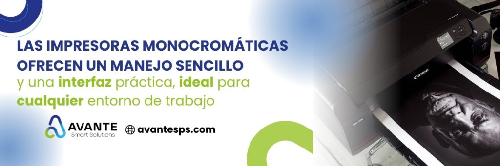 Impresora blanco y negro