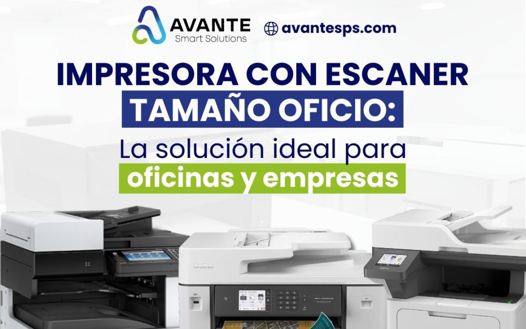 Impresora con escaner tamaño oficio: la solución ideal para oficinas y empresas