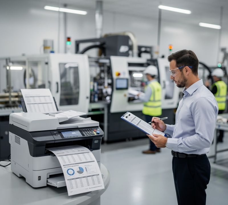 gestion de consumibles toner para planta