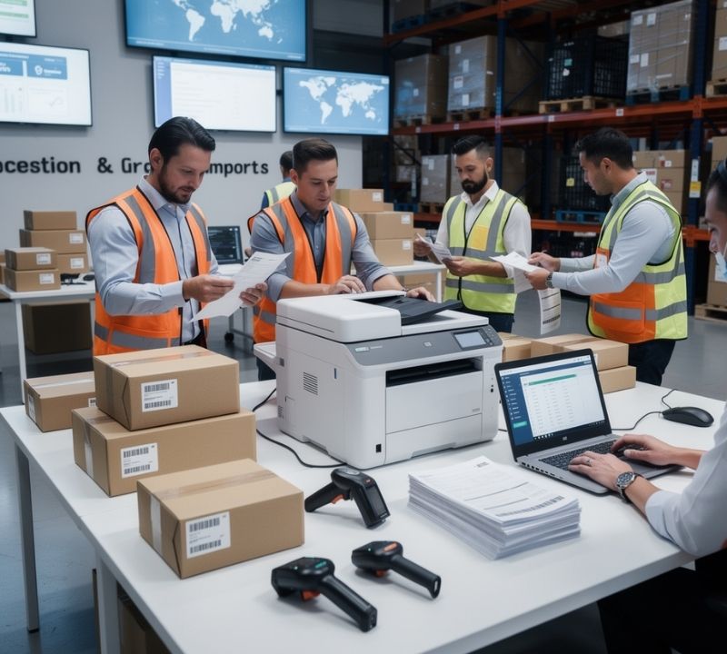 impresion multi sucursal control por area y sede