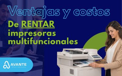 Renta de impresoras multifuncionales: ventajas y costos 💼