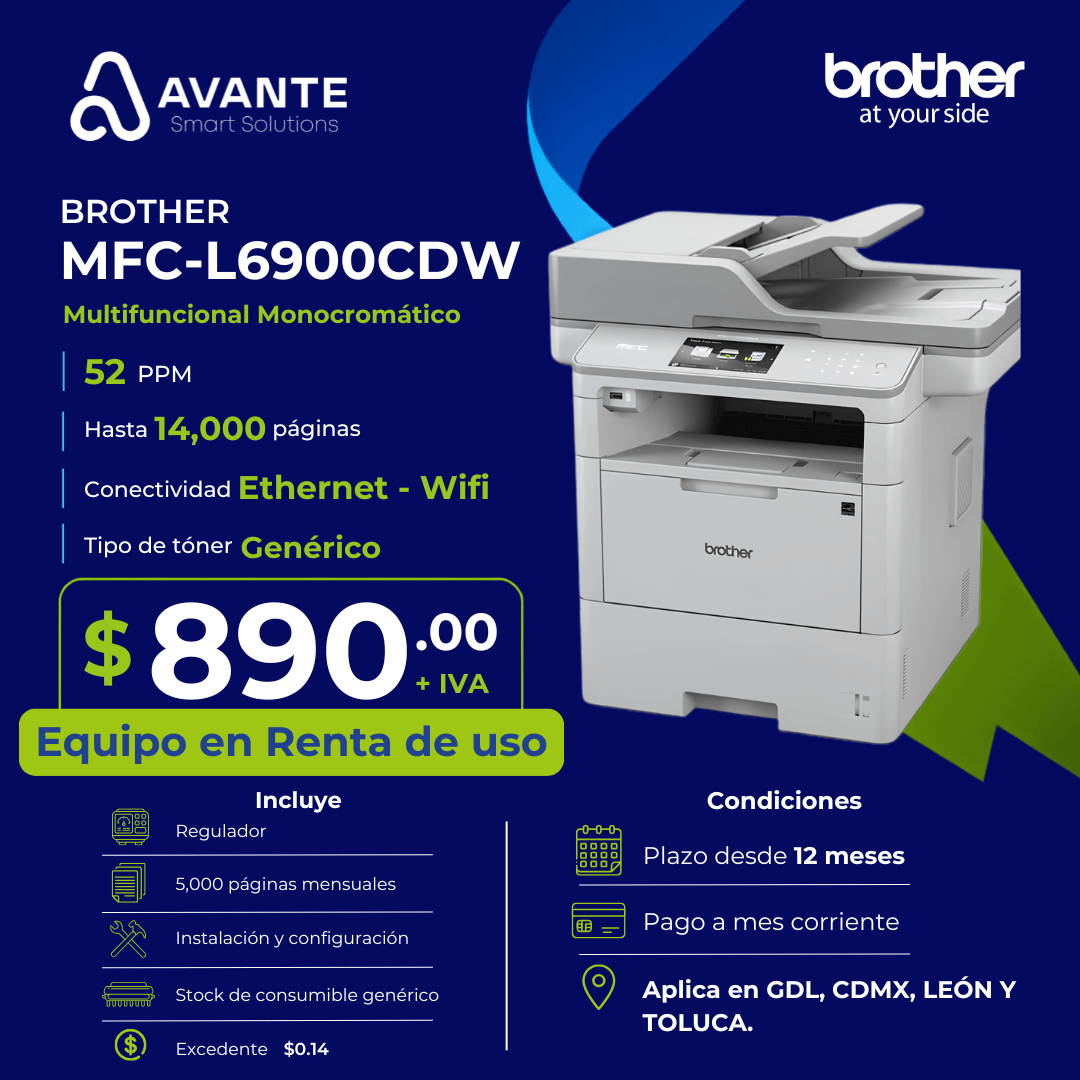 Mov Brother MFC L6900CDW Mov Brother MFC L6900CDW