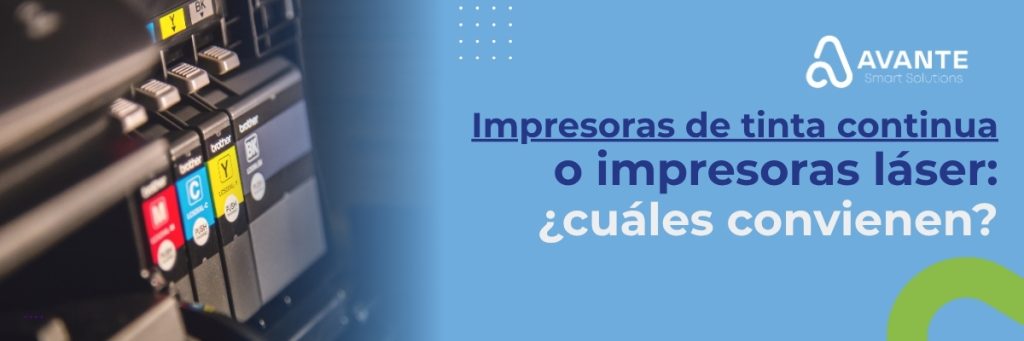 Impresoras de tinta continua o impresoras láser ¿cuáles convienen