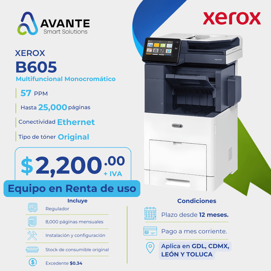 Mov Xerox B605 Mov Xerox B605