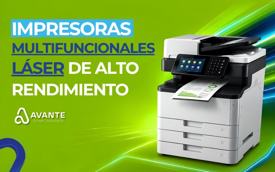 Impresoras multifuncionales láser de alto rendimiento 📈
